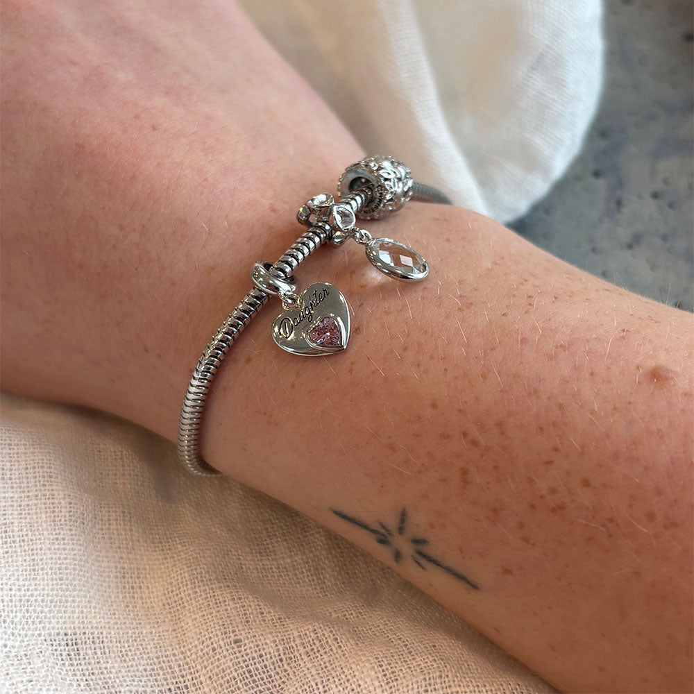 Christina Daughter hænger-charm 4 mm i sølv – model 623-S293 – billede 4