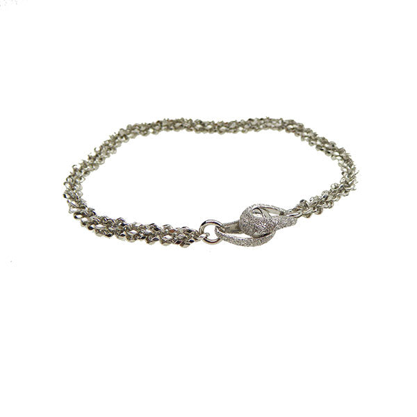 SAN Links Of Joy - Armbånd sølv med magnetlås - Model: 3855-19