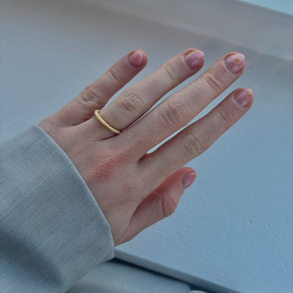 Christina Diamond Dust ring i forgyldt sølv – model 800-0.5.B – billede 2