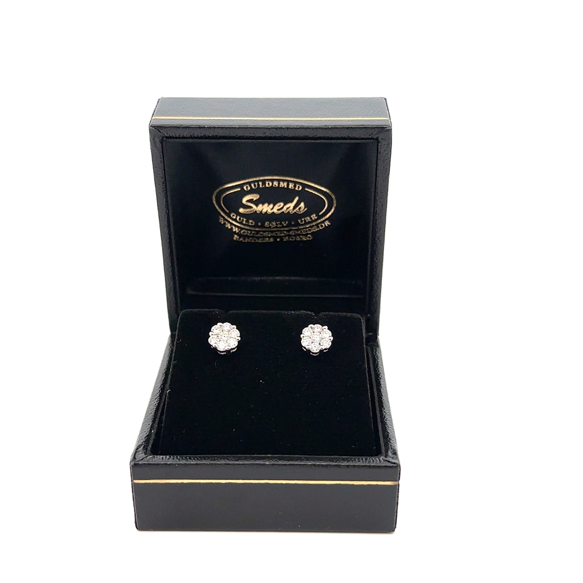 14 kt. Diamant ørestikker med 0,52ct - Model: 10-22560