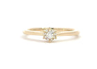 14kt. Diamant ring med 0,08ct w/si - Model: 40-22642