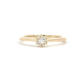 14kt. Diamant ring med 0,08ct w/si - Model: 40-22642