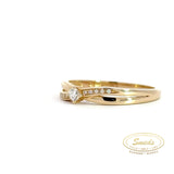 Amore - 14 kt. Diamant guld ring med 0,10ct w/si - Model: 40-22605