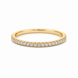14 kt. Diamant guld ring med 0,165ct w/si