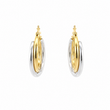 14 kt. Guld creol - Model: 10-22180