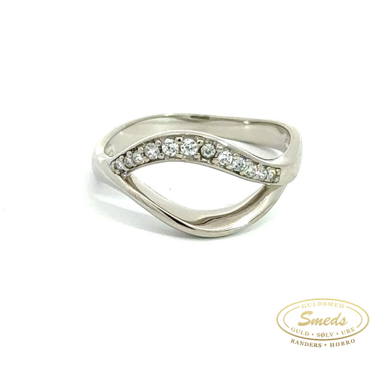 Scrouples - Sølv ring med syntetiske zirkoner - Model: 728982