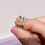 Vida Darling ring hvidguld 0,10 peridot + 0,04H-W/P1 8 kt - Model: 7824,10GP