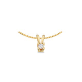 Kleopatra vedhæng rødguld 0,15 H-W/SI 8 kt - Model: 2133,15