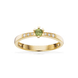 Vida Darling ring rødguld 0,10 peridot + 0,04H-W/P1 14 kt - Model: 7825,10GP