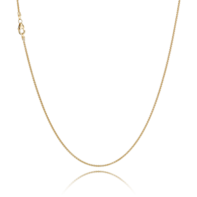 Hvedekæde i 14 kt guld – 1,30 mm