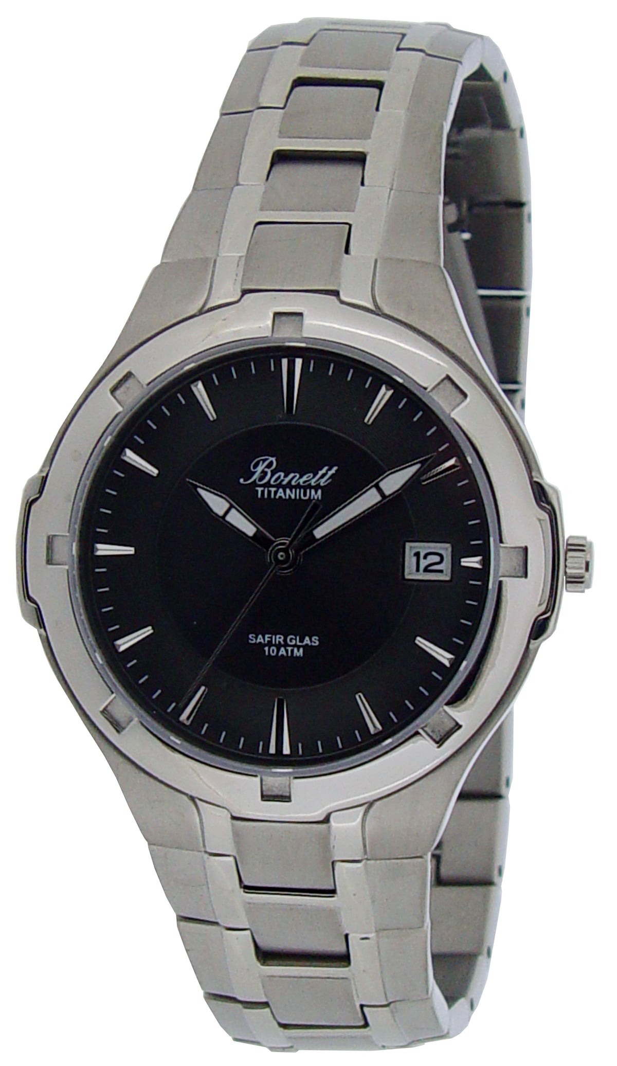Bonett - Herreur i titanium m. safirglas - Model: 1006S