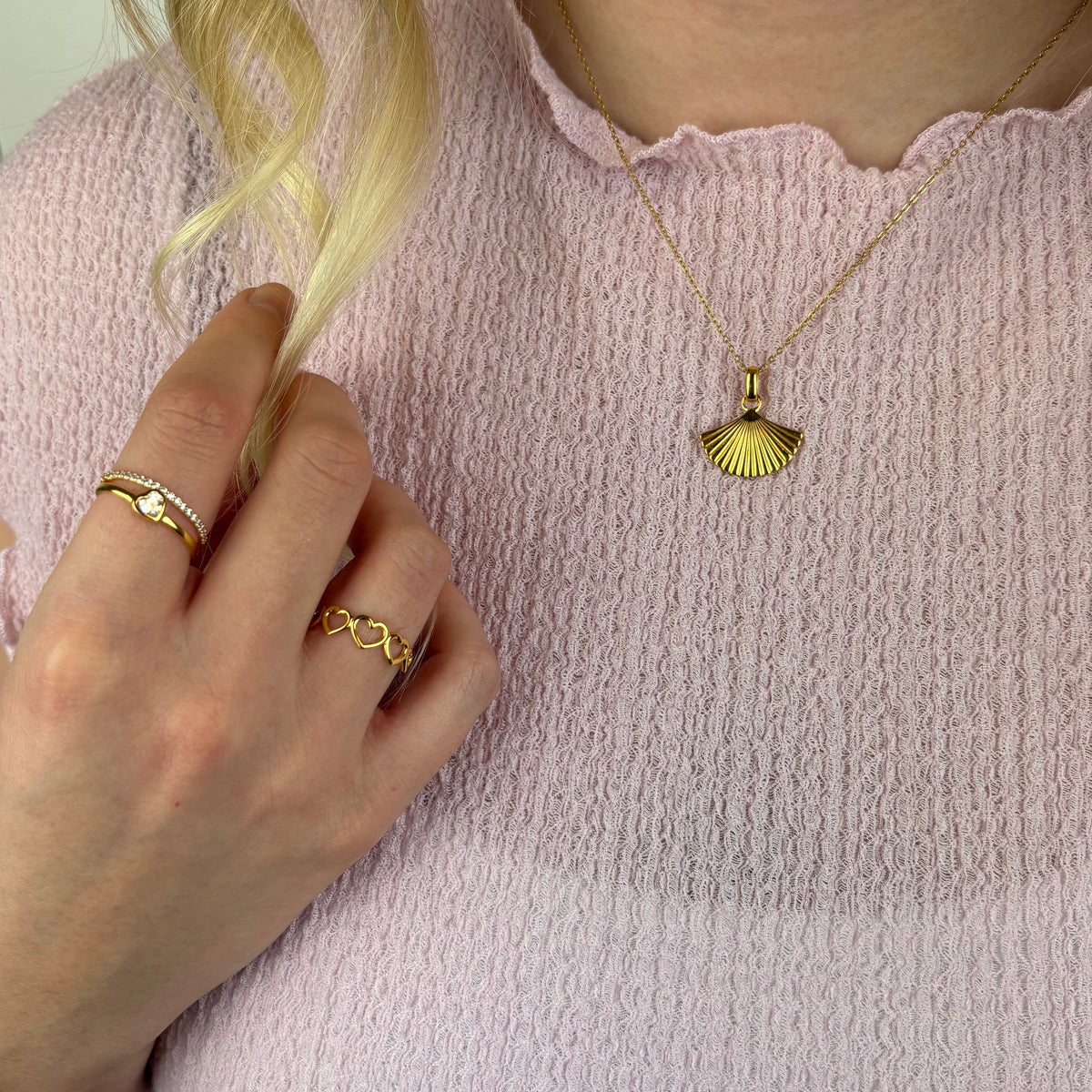 Christina Sparkling Love ring i forgyldt sølv – model 800-5.8.B – billede 7