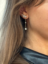 Jeberg Jewellery - Forgyldt - CORDELIA Pearl Drop ørehænger - Model: 52705