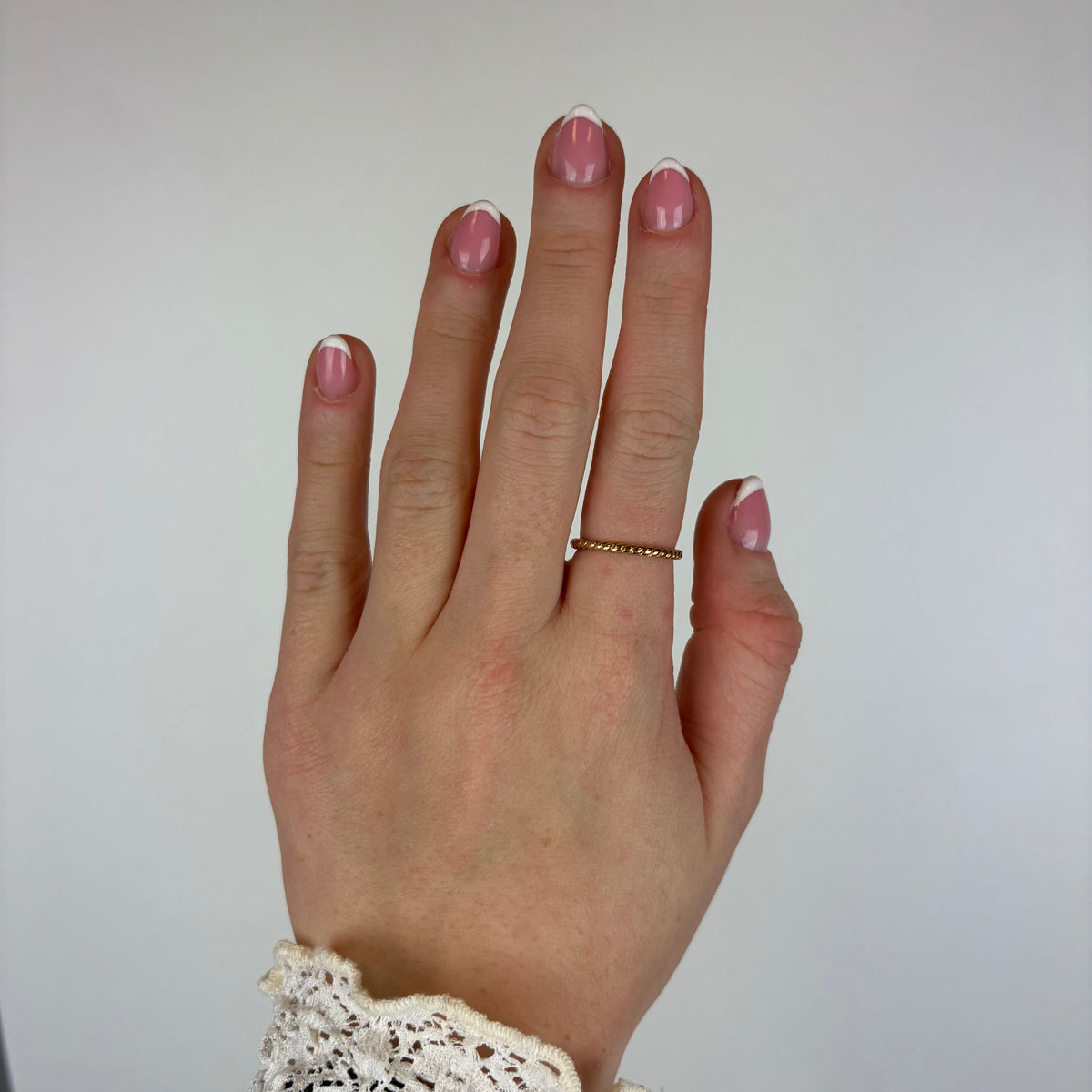 Christina Rope ring i forgyldt sølv – model 800-0.1.B – billede 3