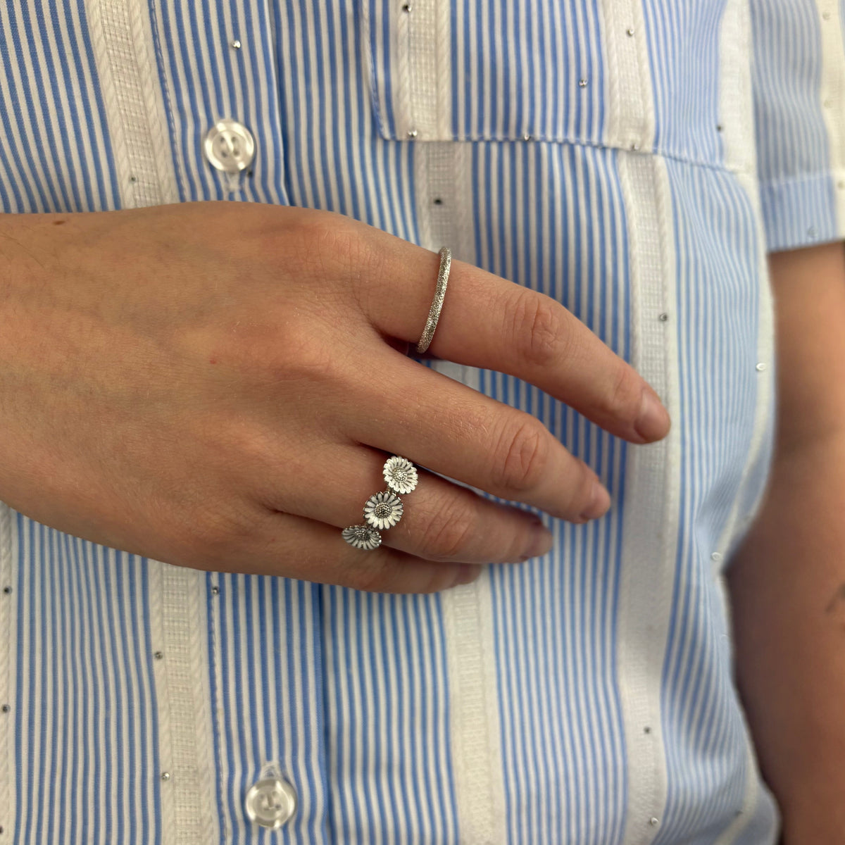 Christina Diamond Dust ring i sølv – model 800-0.5.A – billede 2