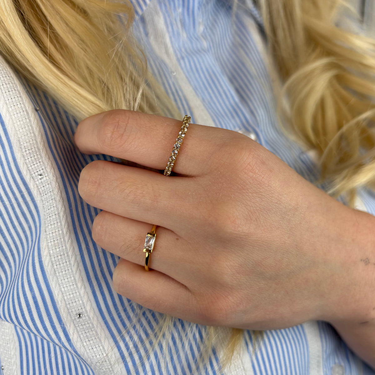 Christina Unforgettable Love ring i forgyldt sølv – model 800-4.3.B – billede 2