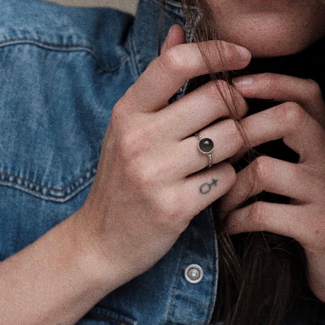 Christina Moonstone ring i sølv – model 800-3.27.A – billede 3