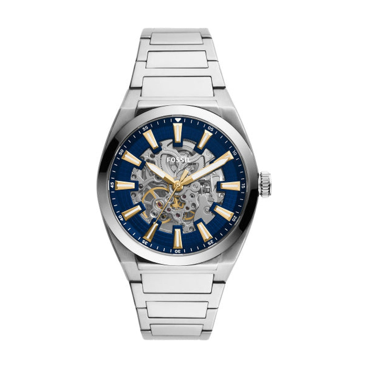 Fossil - Automatic herreur i stål med lænke - Modelnr.: ME3220