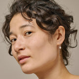 Enamel - Sølv Eleanor Pearl øreringe - Model: E308S