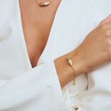 SIF JAKOBS - Armbånd Goccia Due - Model: B2589-CZ-YG