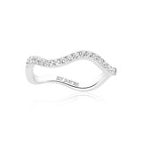 SIF JAKOBS - Ellera waves ring - Model: R3869-CZ