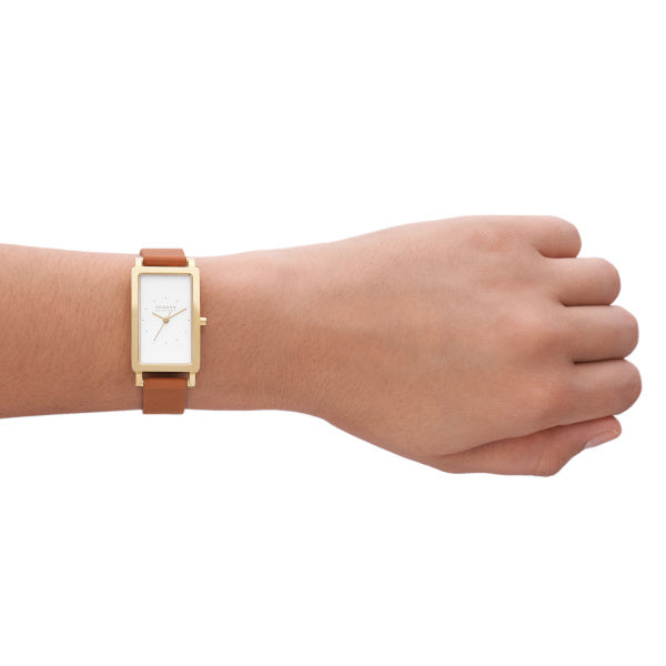 SKAGEN - DAME UR MED LÆDER REM - MODEL SKW3097