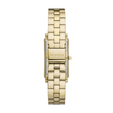 Skagen - Firkantet forgyldt dameur - Modelnr.: SKW3098