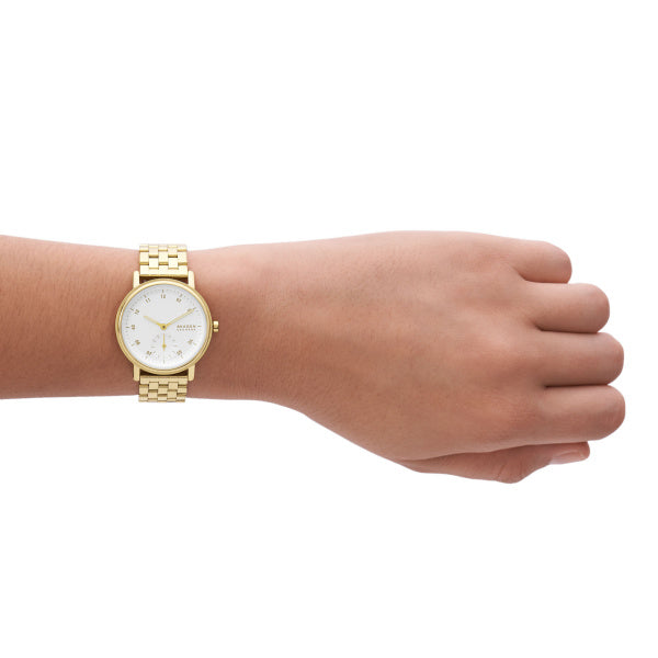 Skagen- Forgyldt dameur - Modelnr.: SKW3102