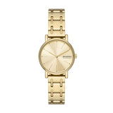 Skagen- smalt forgyldt dameur - Modelnr.: SKW3124