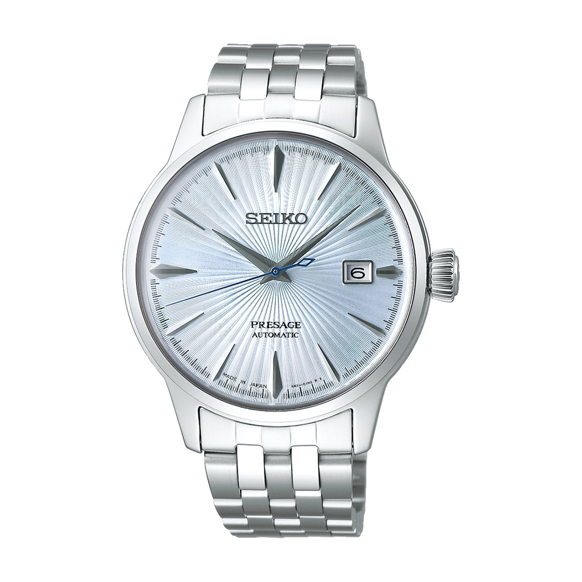 Seiko - Presage automatik herreur, stål med lænke - Model: SRPE19J1