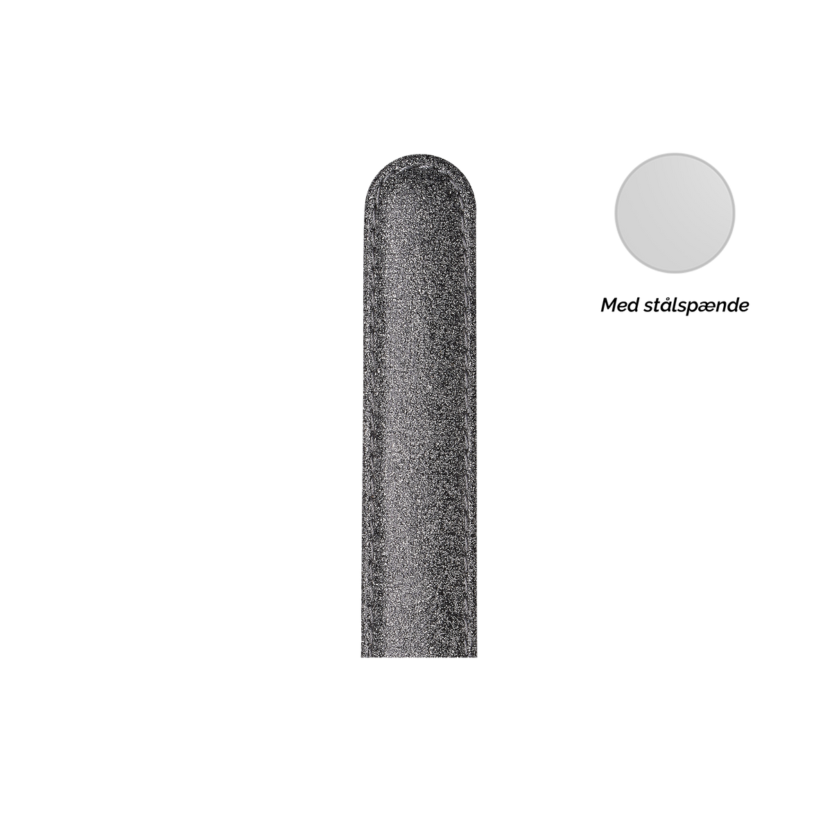 Christina Collect urrem glitrende 16 mm i stål – model SS16SPARKLINGSILVER