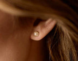 Blomdahl-BEZEL PEARL ØRERINGE-model 15-1309-59