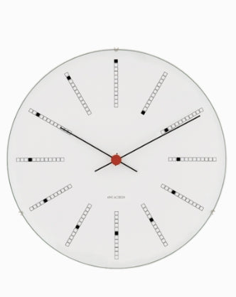 Arne Jacobsen - BANKERS 29 CM væg ur - Model: 43640