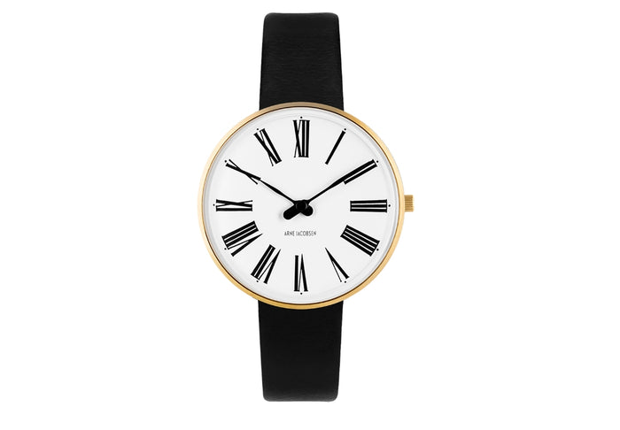 Arne Jacobsen-Roman Hvid 34 mm-model 53307-1601G