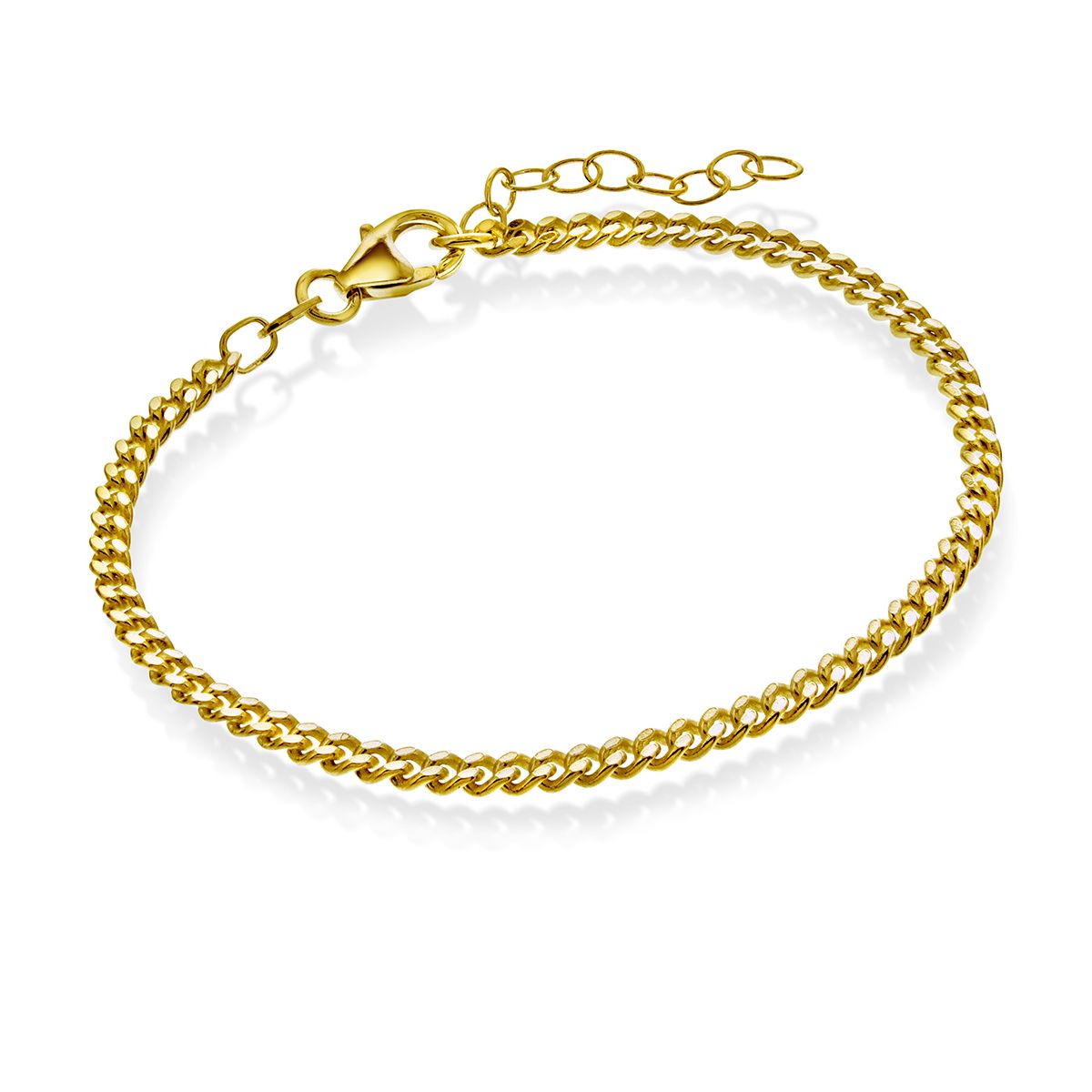 Arne Nordlie - Armbånd forgyldt, panzer - Model: 83303-20