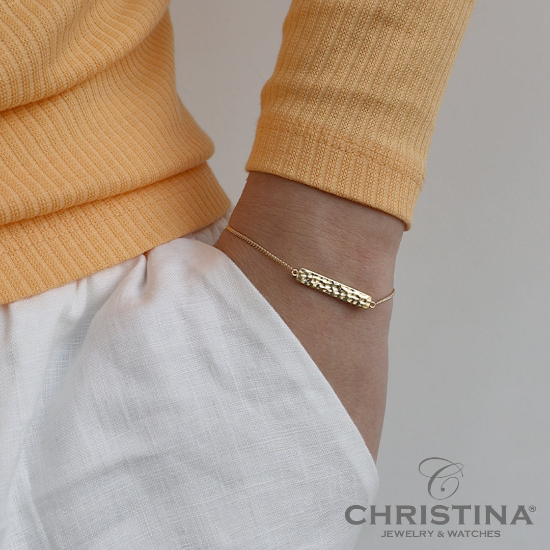 Christina Experience armbånd i forgyldt sølv – model 601-G31 – billede 2