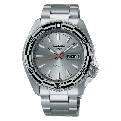 Seiko - Herreur, Stål med lænke og automatik værk - Model: SRPK09K1