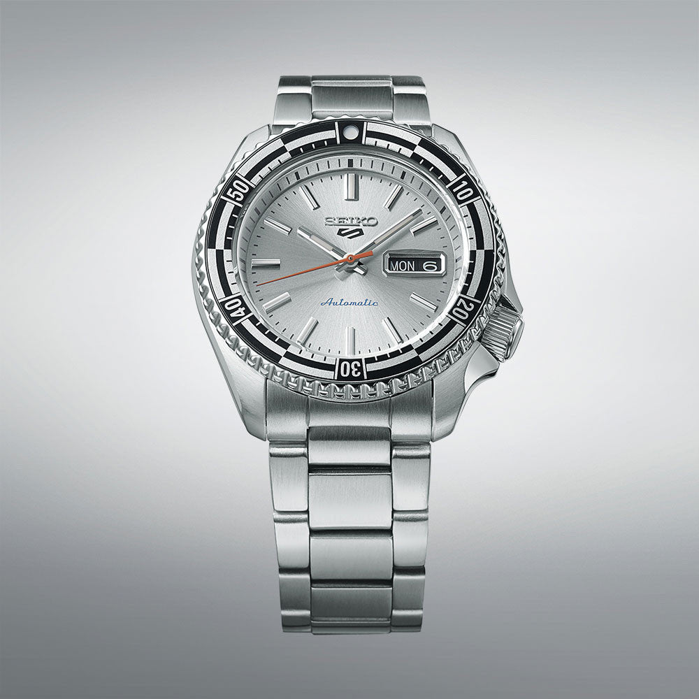 Seiko - Herreur, Stål med lænke og automatik værk - Model: SRPK09K1