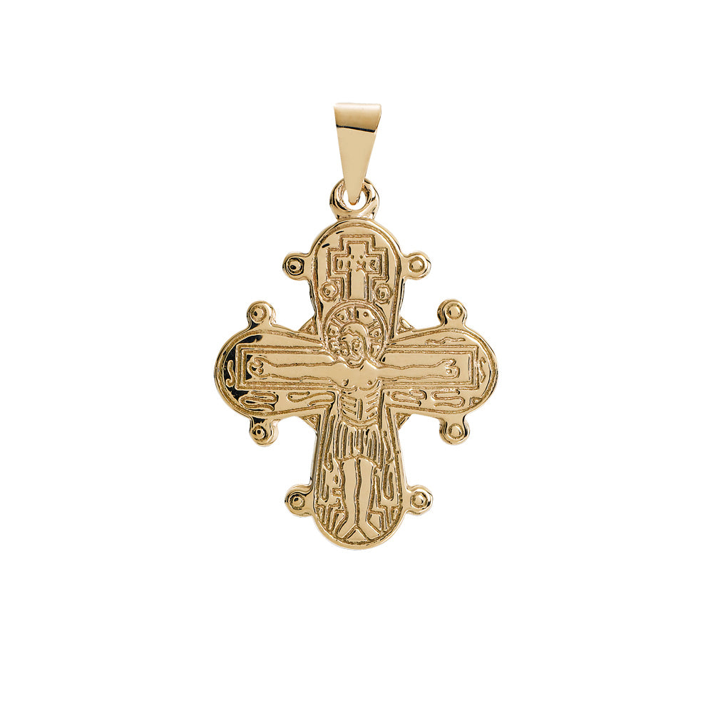 Lund Copenhagen Vedhæng Dagmarkors 18x16mm i 14 kt. guld – model 506016