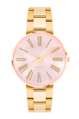 Arne Jacobsen - ROMAN ORCHID PINK 34 mm doublé ur med lænke - Model: 53316-1629