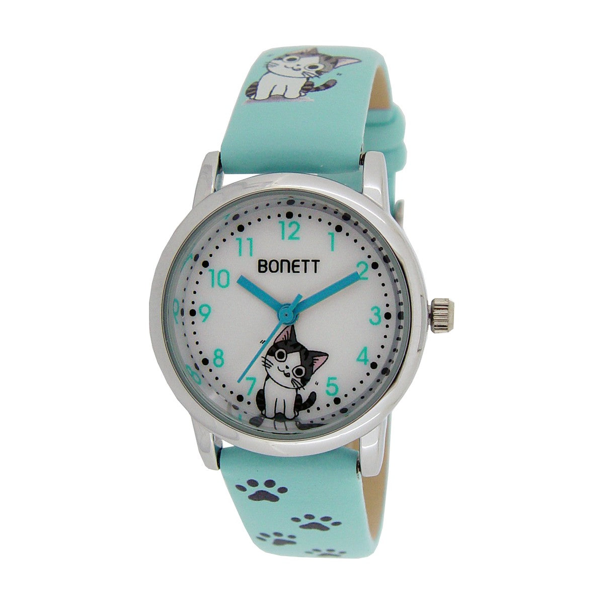Bonett - Børneur med kat - Model: 1521B