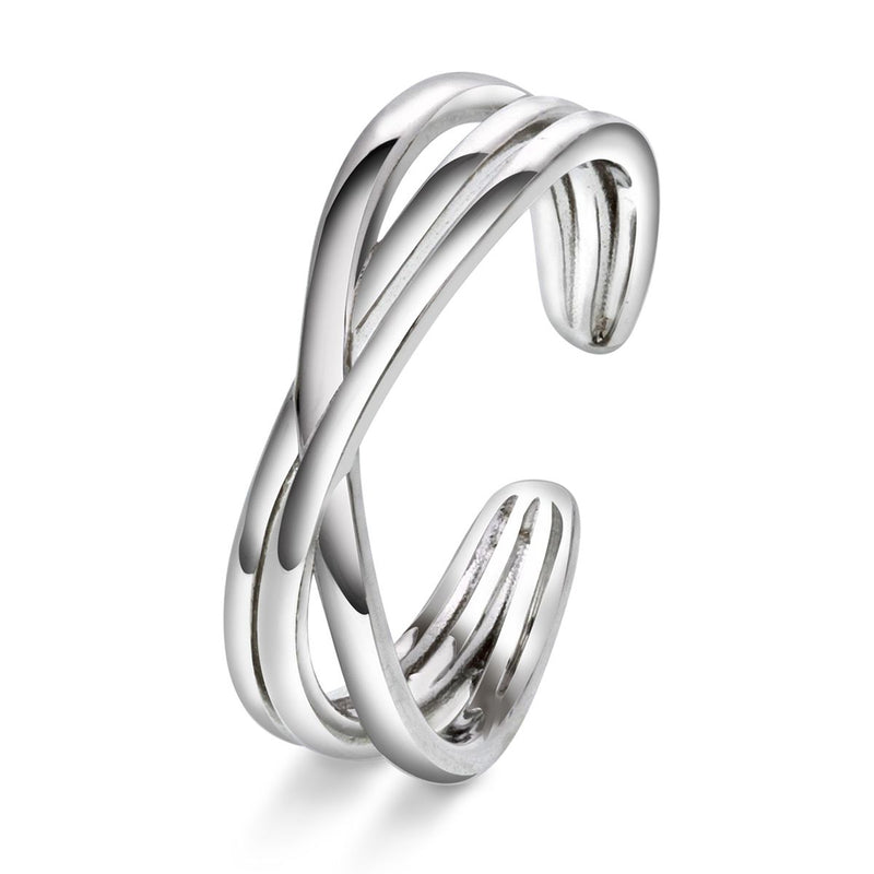 Arne Nordlie - Sølv ring smal, justerbar størrelse - Model: 65305