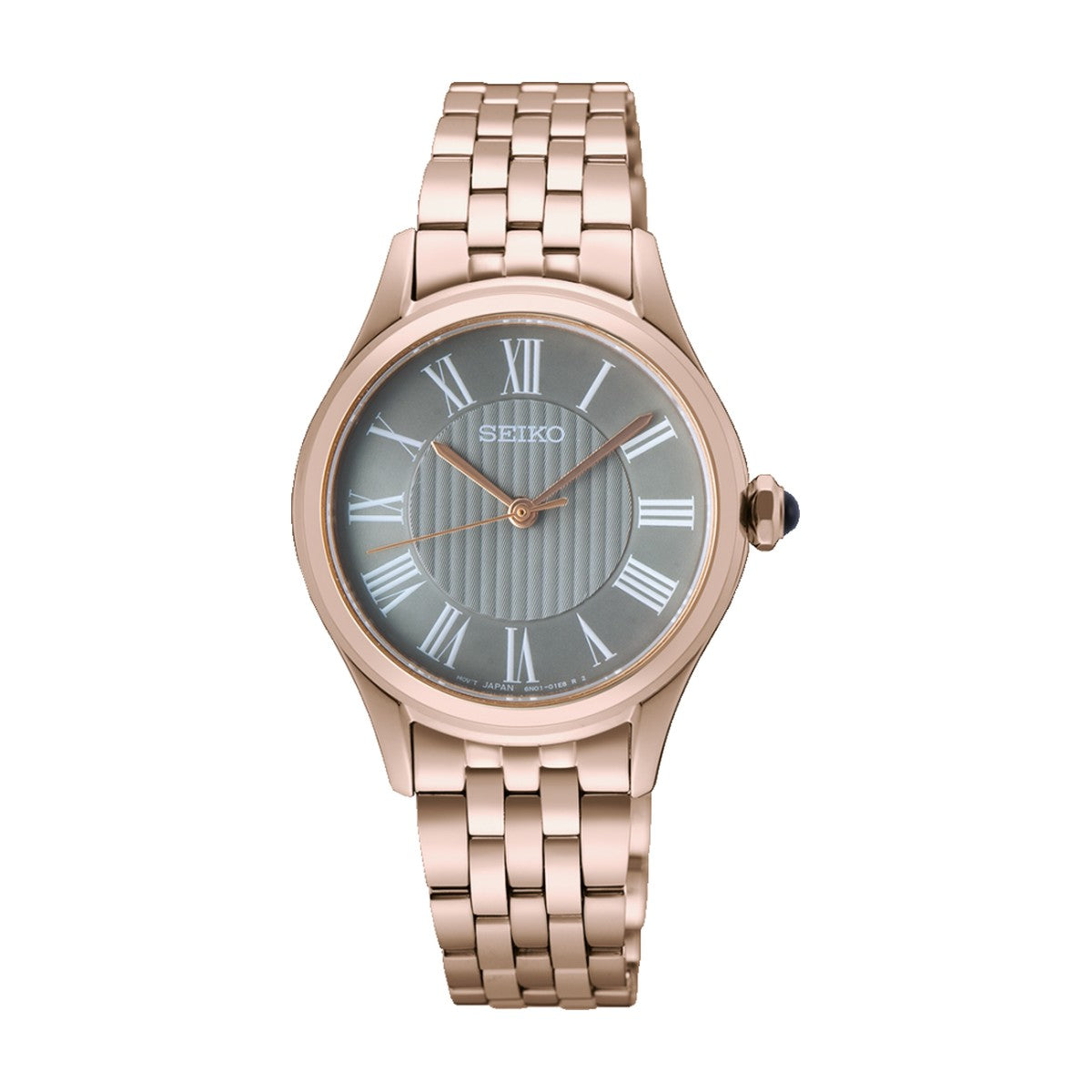 Seiko - Dameur i rosagulddoublé med lænke - Model: SUR614P1