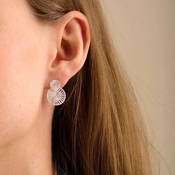 Pernille Corydon - Small Starlight, øreringe sølv - Model: E-378-S