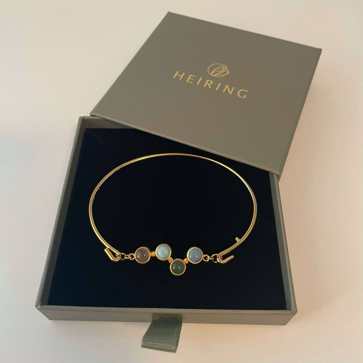 Heiring Multi armring med Horizon blå mix top