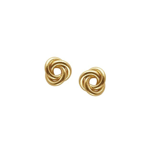 Heiring - AURA Earring small round - Goldplated  - Model: 53-7-05fg