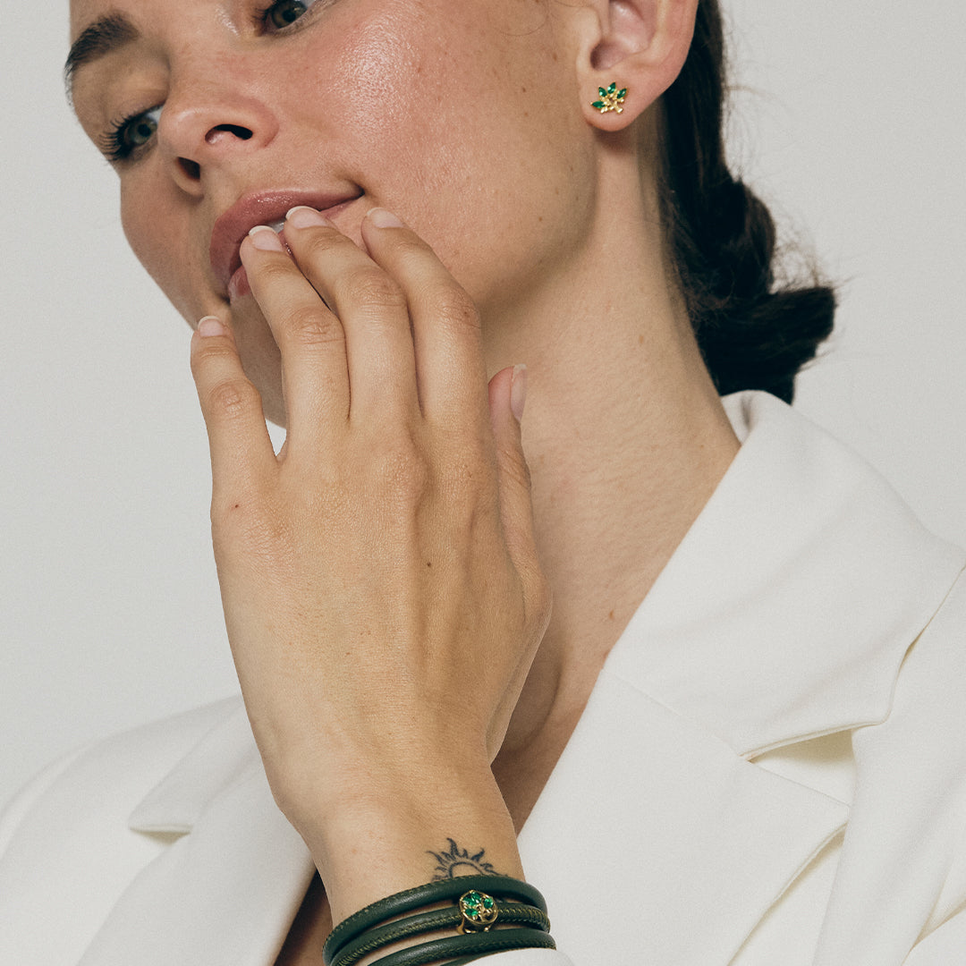 Christina Green Life charm i forgyldt sølv – model 630-G257 – billede 2