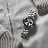 Seiko - PROSPEX SOLAR chronograph herreur med stål lænke - Model: SSC813P1