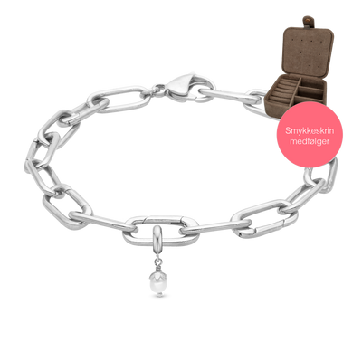 Christina Embrace Small Link armbånd i sølv