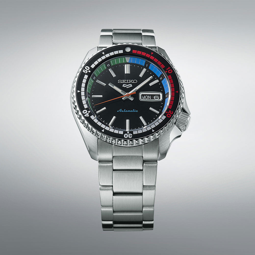 Seiko - Herreur, Stål med lænke og automatik værk - Model: SRPK13K1